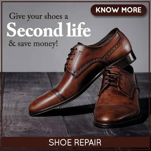 Shoe cleaning & Shoe repair